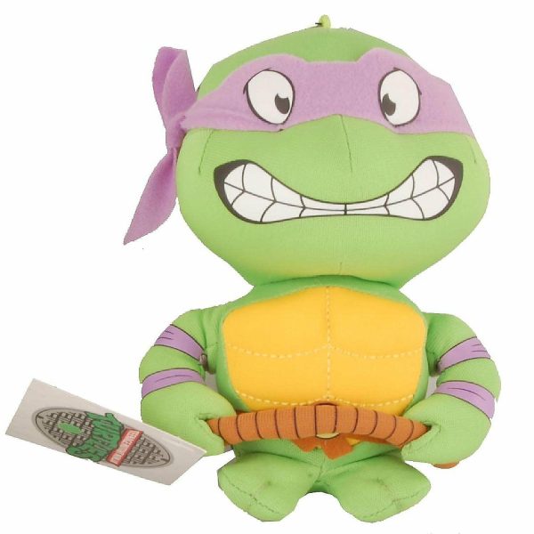 Key Chains |   Teenage Mutant Ninja Turtles Donatello 5″ Plush Keychain Glow in the Dark Products Key Chains