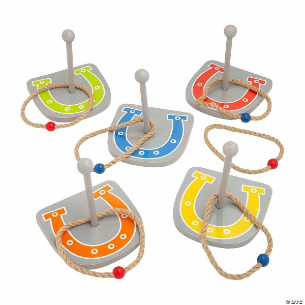 Lawn Games |   Western Horseshoes Ring Toss Game Bean Bag & Ring Toss Bean Bag & Ring Toss