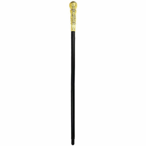 Magic & Gag Jokes |   Gold Costume Walking Cane Elegant Prop Stick Dress Canes Costume Accessories for Adults and Kids Magic & Gag Jokes Magic & Gag Jokes