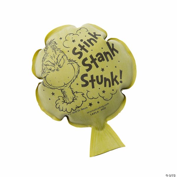 Magic & Gag Jokes |   Mini Dr. Seuss™ The Grinch Whoopee Cushions – 12 Pc. Magic & Gag Jokes Magic & Gag Jokes