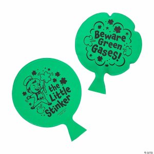 Magic & Gag Jokes |   Mini St. Patrick&’s Day Whoopee Cushions – 12 Pc. Magic & Gag Jokes Magic & Gag Jokes