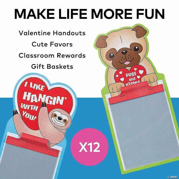 Magic & Gag Jokes |   Mini Valentine Magic Screens – 12 Pc. Magic & Gag Jokes Magic & Gag Jokes