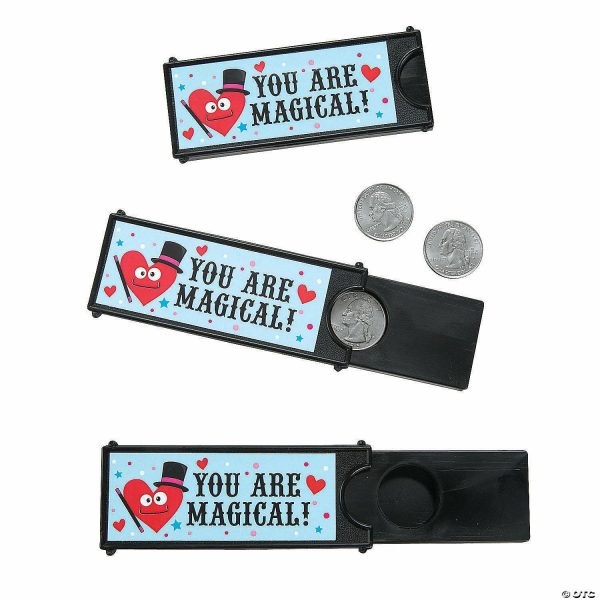 Magic & Gag Jokes |   Valentine Magic Coin Tricks – 12 Pc. Magic & Gag Jokes Magic & Gag Jokes