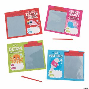 Magic & Gag Jokes |   Valentine&’s Day Sea Life Creatures Mini Magic Screens – 12 Pc. Magic & Gag Jokes Magic & Gag Jokes