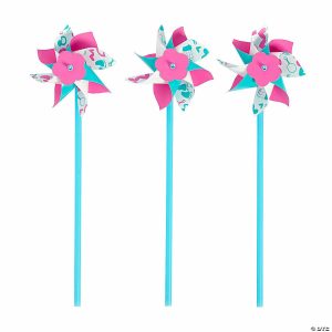 Pinwheels |   Baby Shower Pinwheels – 36 Pc. Outdoor Toys Pinwheels