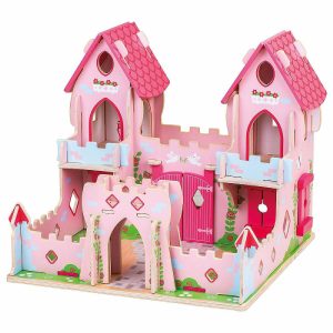 Play Sets |   Bigjigs Toys, Fairy Tale Palace Playset Novelty Toys Play Sets