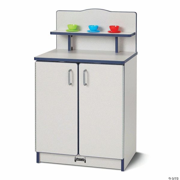 Play Sets |   Rainbow Accents Culinary Creations Kitchen Cupboard – Navy Novelty Toys Play Sets