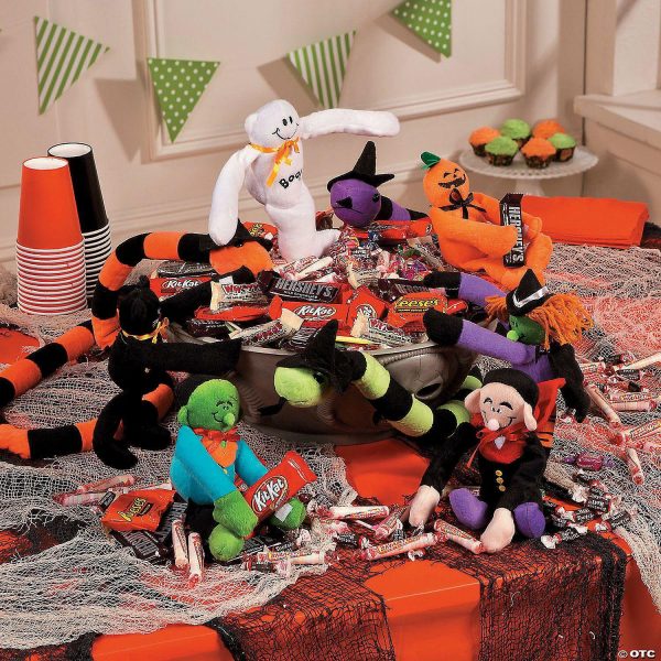 Plush Toys |   10 3/4″ – 12″ Bulk 72 Pc. Long Arm Halloween Stuffed Characters Novelty Toys Plush Toys