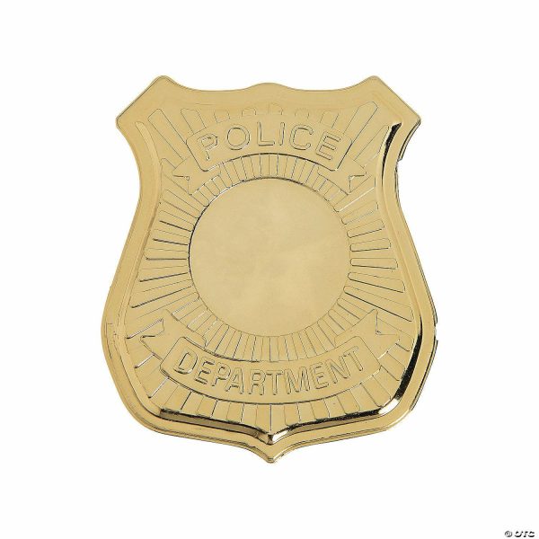 Pretend Play |   Police Badges- 12 Pc. Novelty Toys Pretend Play