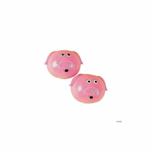 Putty & Squishy Toys |   Pig Splat Balls – 12 Pc. Novelty Toys Putty & Squishy Toys