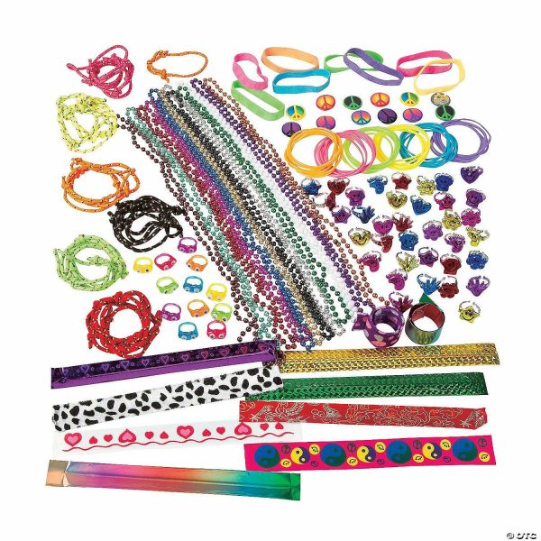 Rings |   1/2″ – 33″ Bulk 144 Pc. Multicolored Novelty Jewelry Assortment Bracelets Bracelets