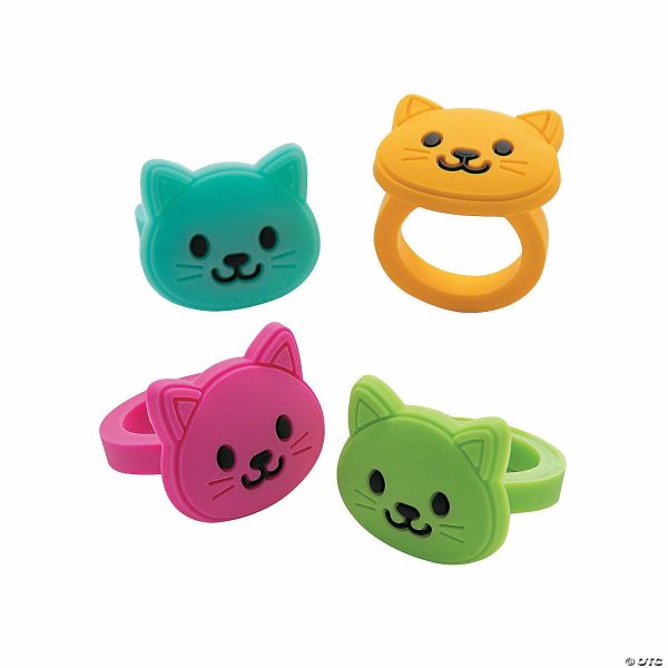 Rings |   Cat Face Rings Glow in the Dark Products Rings