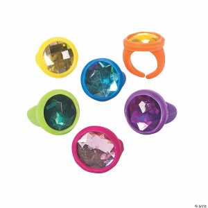 Rings |   Jewel Rings – 24 Pc. Glow in the Dark Products Rings