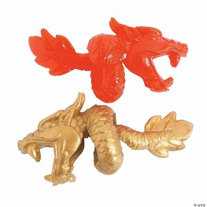 Rings |   Lunar New Year Dragon Rings – 12 Pc. Glow in the Dark Products Rings