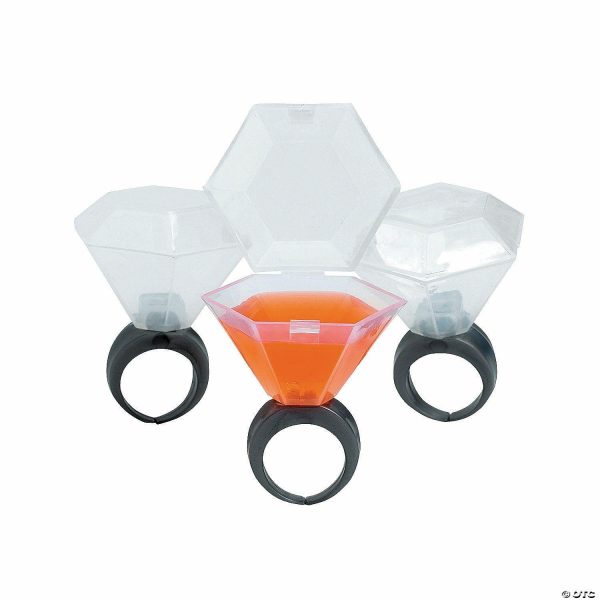 Rings |   Wedding Ring Plastic Shot Glasses – 12 Ct. Glow in the Dark Products Rings