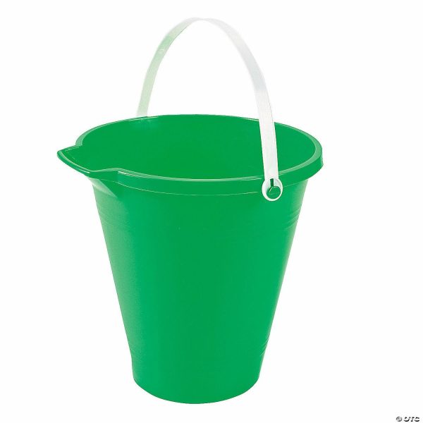 Sandboxes & Sand Toys |   Green Sand Bucket Outdoor Toys Sandboxes & Sand Toys