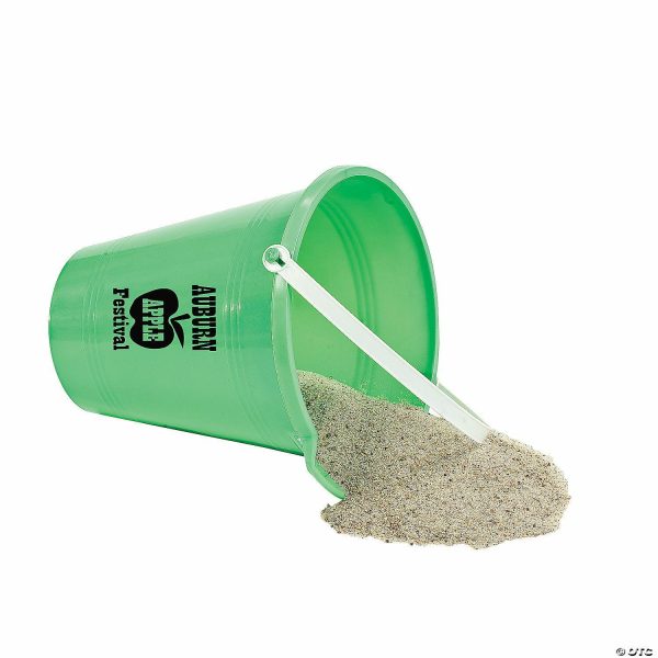 Sandboxes & Sand Toys |   Green Sand Bucket Outdoor Toys Sandboxes & Sand Toys