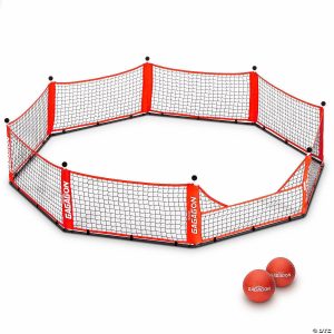 Sporting Goods |   GoSports Gagagon 10 ft Gaga Ball Pit – Portable Indoor/Outdoor Game Set – Includes 2 Balls and Carrying Case Outdoor Toys Sporting Goods