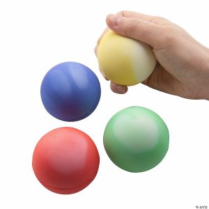 Stress Balls & Toys |   Color-Changing Stress Balls – 12 Pc. Novelty Toys Stress Balls & Toys