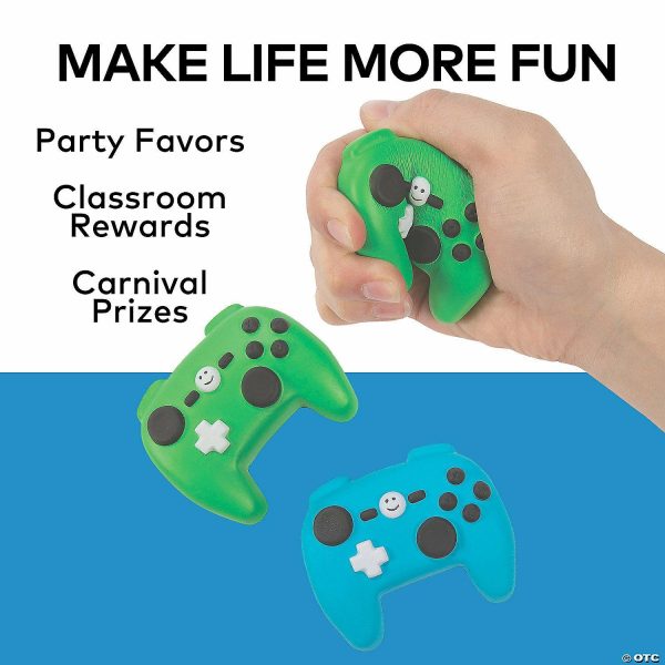 Stress Balls & Toys |   Gamer Stress Toys – 12 Pc. Novelty Toys Stress Balls & Toys