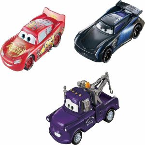 Toy Cars & Vehicles |   Disney Pixar Cars Color Changers Lightning McQueen, Mater & Jackson Storm 3-Pack Novelty Toys Toy Cars & Vehicles