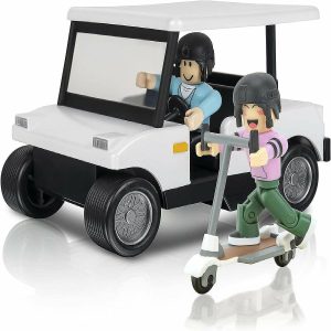 Toy Cars & Vehicles |   Roblox Celebrity Collection – Brookhaven: Golf Cart Deluxe Vehicle Novelty Toys Toy Cars & Vehicles