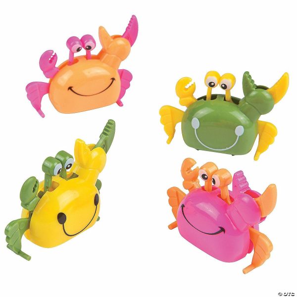 Wind-Up Toys & Spinning Tops |   Crab Wind Ups – 12 Pc. Novelty Toys Wind-Up Toys & Spinning Tops