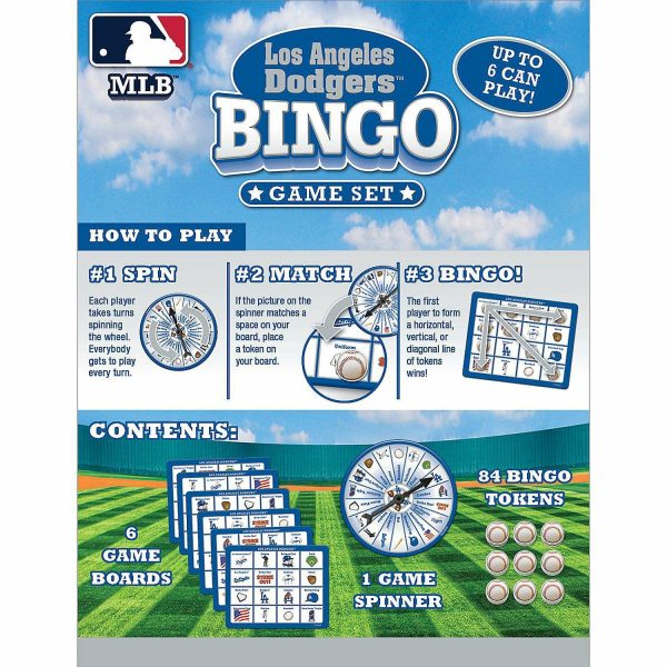 Bingo Games |   Los Angeles Dodgers Bingo Game Bingo Games Bingo Games