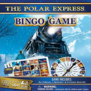 Bingo Games |   MasterPieces The Polar Express Bingo Game for Kids and Families Bingo Games Bingo Games