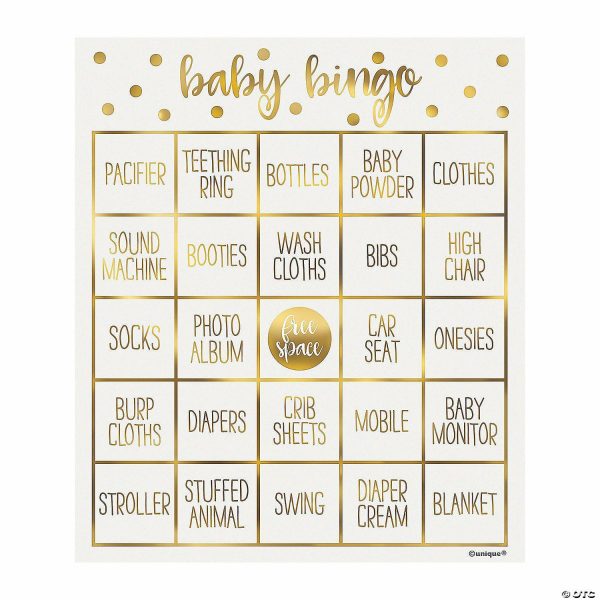 Bingo Games |   Oh Baby Gold Bingo Game Bingo Games Bingo Games