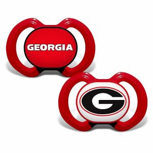 Baby Toys |   Georgia Bulldogs – Pacifier 2-Pack Baby Toys Baby Toys