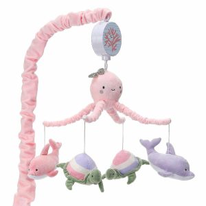 Baby Toys |   Lambs & Ivy Sea Dreams Dolphin Turtle Musical Baby Crib Mobile Soother Toy Baby Toys Baby Toys