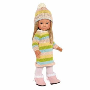 Dolls & Dollhouses |   Kennedy and Friends 18″ Dolls Striped Knit Dress Dolls & Dollhouses Dolls & Dollhouses