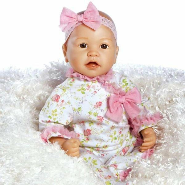 Dolls & Dollhouses |   Paradise Galleries 21 Realistic Reborn Doll in Floral Onesie – Baby Layla Dolls & Dollhouses Dolls & Dollhouses