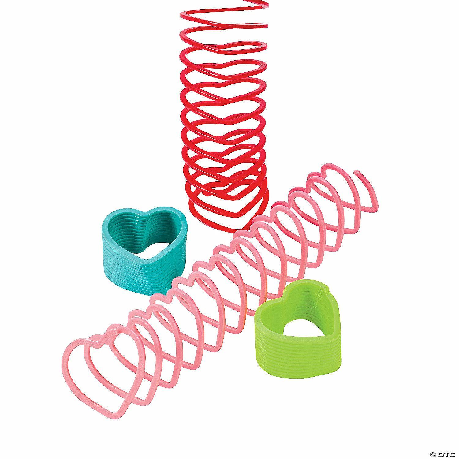 Magic Springs |   Mini Heart-Shaped Magic Springs – 12 Pc. Magic Springs Magic Springs