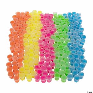 Play Money |   1 1/4″ Mega Bulk 240 Pc. Mini Colorful Slime Container Assortment Novelty Toys Play Money