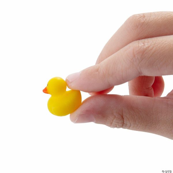 Rubber Duckies |   Micro Rubber Ducks – 24 Pc. Novelty Toys Play Money